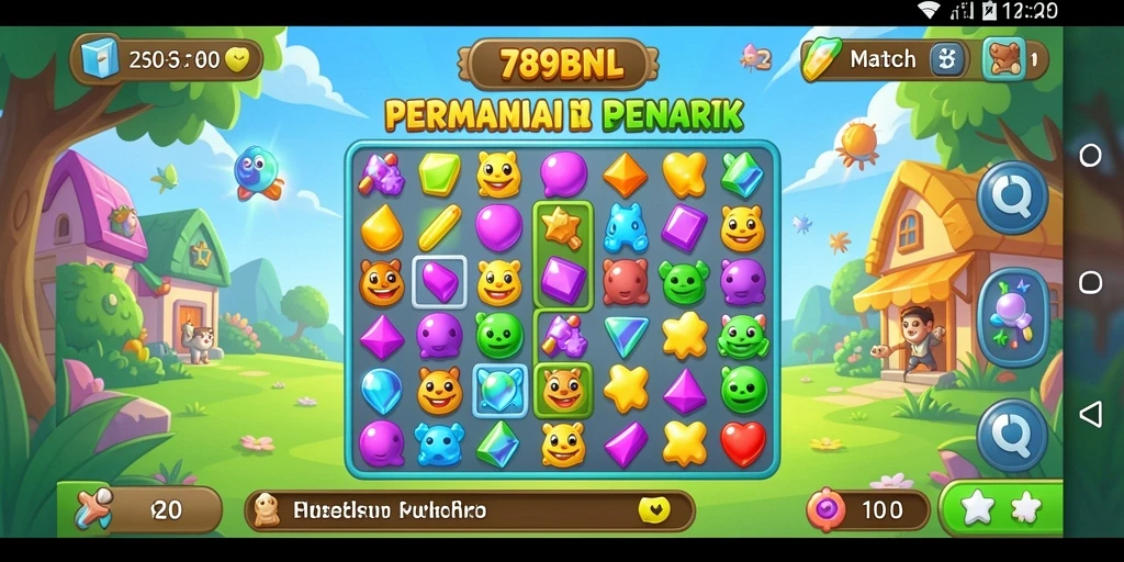 Screenshot gameplay 789BNL yang penuh warna dan menarik.