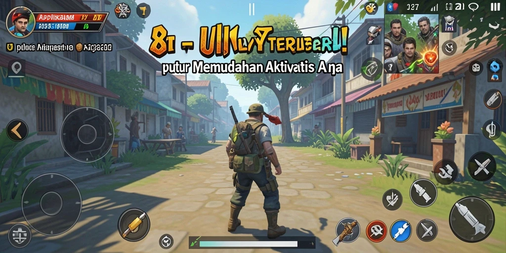 Tampilan antarmuka aplikasi 8II yang modern dan fungsional.