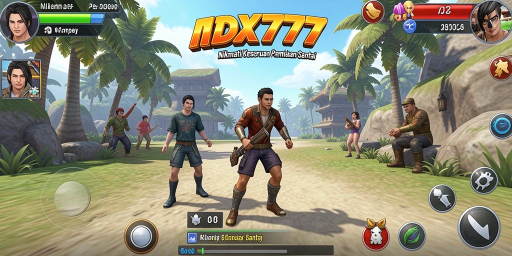 Screenshot tampilan gameplay menarik dari IDX777 yang menyenangkan.