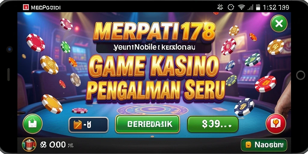 Tampilan menarik dari gameplay Kasino MERPATI178.