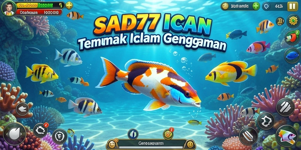 Tampilan gameplay Tembak Ikan yang seru dan menegangkan.