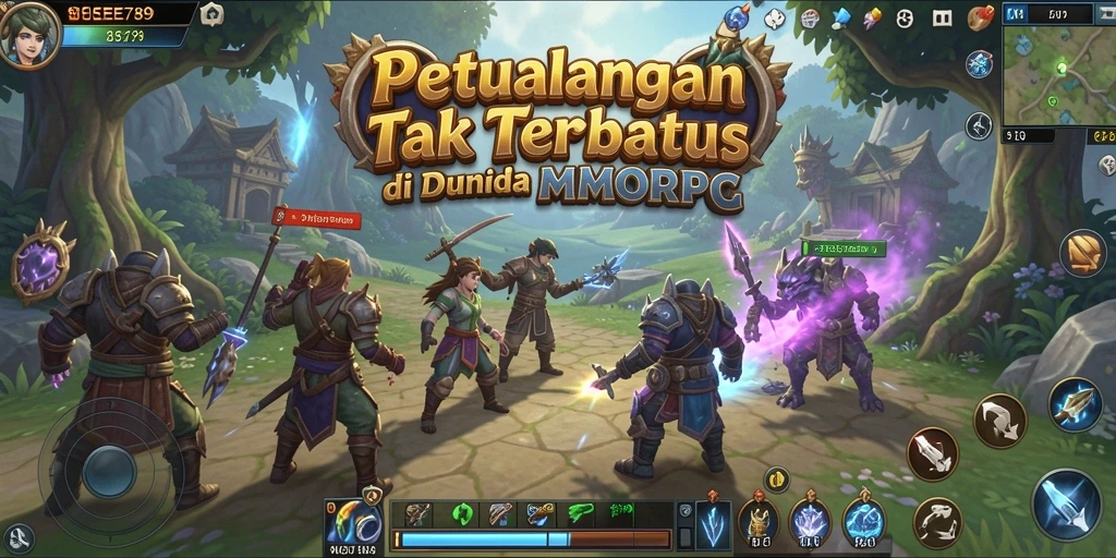 Gameplay <strong>SEE789</strong> yang menarik di dunia MMORPG.