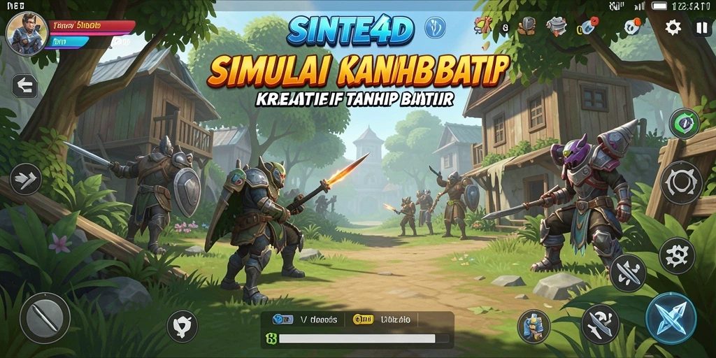 Tampilkan gameplay SINTE4D dengan kreasi menakjubkan.