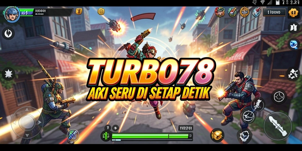 Screenshot menarik dari gameplay seru TURBO78 yang menunjukkan aksi pertarungan.